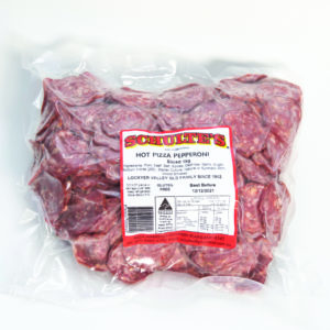 SLICED HOT PIZZA PEPPERONI 250g