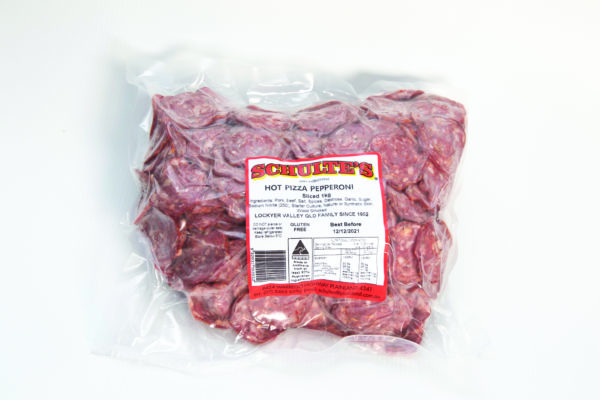 SLICED HOT PIZZA PEPPERONI 250g