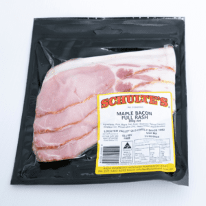 MAPLE BACON RASHERS 200G