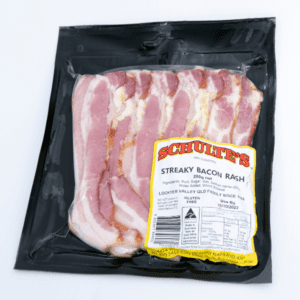 STREAKY  BACON RASHERS 200G
