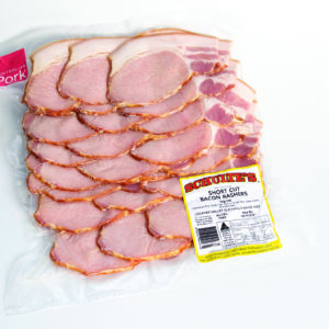 SHORT CUT BACON RASHERS 1KG
