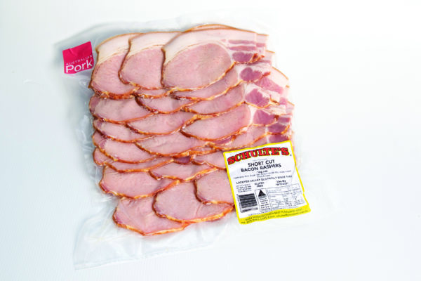 SHORT CUT BACON RASHERS 1KG